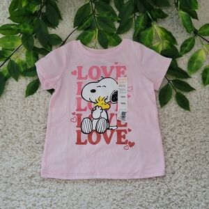Baby Girl Snoopy & Woodstock Shirt (12-18 Months)